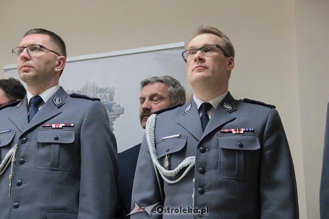 Oficjalne przywitanie nowego komendanta policji w Ostrołęce [23.03.2016] - zdjęcie #28 - eOstroleka.pl