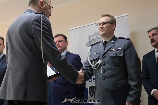 Oficjalne przywitanie nowego komendanta policji w Ostrołęce [23.03.2016] - zdjęcie #37 - eOstroleka.pl