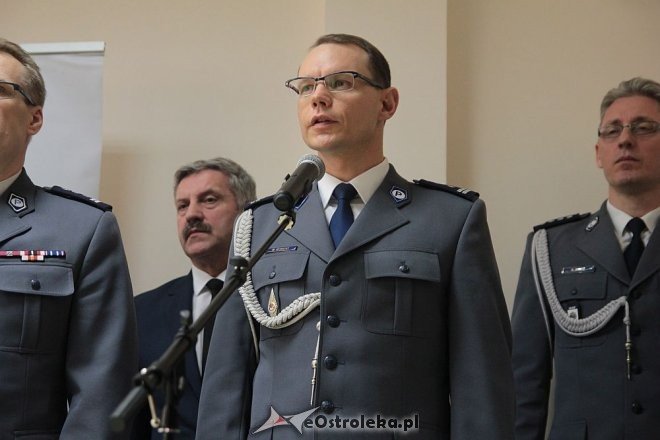 Oficjalne przywitanie nowego komendanta policji w Ostrołęce [23.03.2016] - zdjęcie #48 - eOstroleka.pl