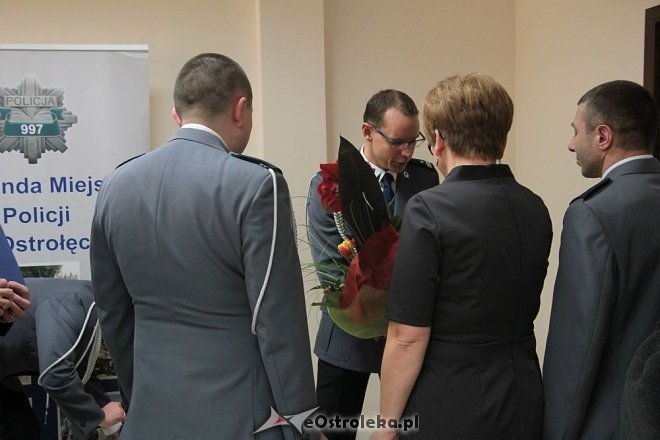 Oficjalne przywitanie nowego komendanta policji w Ostrołęce [23.03.2016] - zdjęcie #55 - eOstroleka.pl