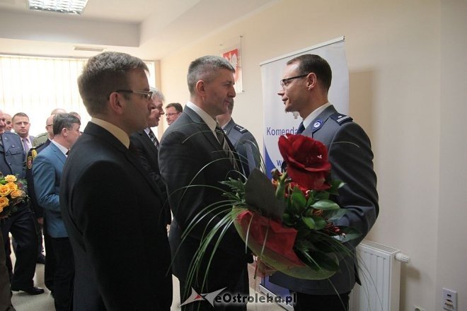 Oficjalne przywitanie nowego komendanta policji w Ostrołęce [23.03.2016] - zdjęcie #56 - eOstroleka.pl