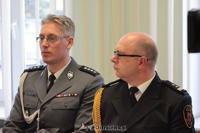 Minister MSWiA Mariusz Błaszczak w Ostrołęce [23.03.2016] - zdjęcie #17 - eOstroleka.pl