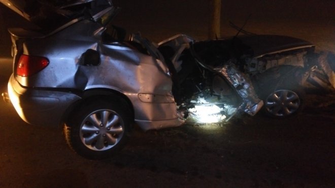 Wypadek w Dębach [26.03.2016] - zdjęcie #1 - eOstroleka.pl