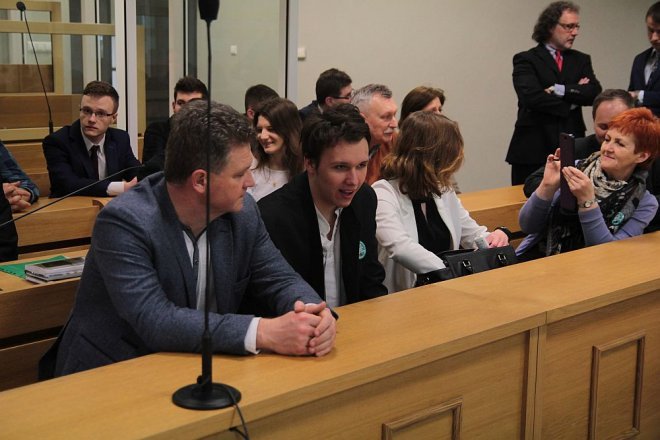 Pozorowana rozprawa w Sądzie Okręgowym w Ostrołęce [02.04.2016] - zdjęcie #36 - eOstroleka.pl