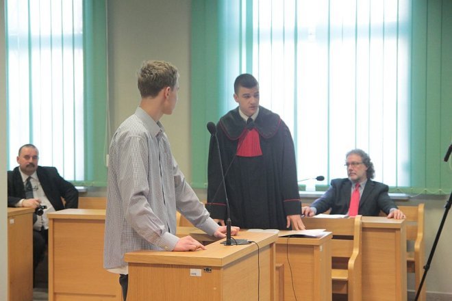 Pozorowana rozprawa w Sądzie Okręgowym w Ostrołęce [02.04.2016] - zdjęcie #42 - eOstroleka.pl