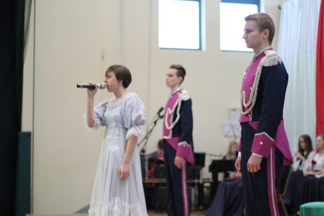 Święto patrona w I Liceum Ogólnokształcącym im. gen. Józefa Bema w Ostrołęce [06.04.2016] - zdjęcie #24 - eOstroleka.pl