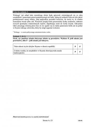 Egzamin gimnazjalny 2016: Historia, wiedza o społeczeństwie [ARKUSZE EGZAMINACYJNE] - zdjęcie #26 - eOstroleka.pl