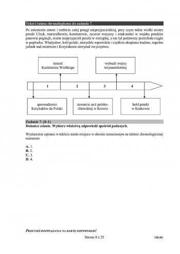 Egzamin gimnazjalny 2016: Historia, wiedza o społeczeństwie [ARKUSZE EGZAMINACYJNE] - zdjęcie #22 - eOstroleka.pl