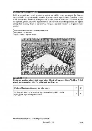 Egzamin gimnazjalny 2016: Historia, wiedza o społeczeństwie [ARKUSZE EGZAMINACYJNE] - zdjęcie #18 - eOstroleka.pl