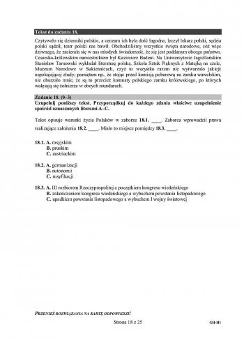 Egzamin gimnazjalny 2016: Historia, wiedza o społeczeństwie [ARKUSZE EGZAMINACYJNE] - zdjęcie #12 - eOstroleka.pl