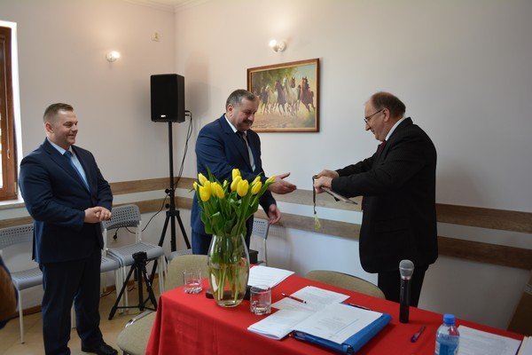 XXI sesja Rady Gminy Łyse [20.04.2016] - zdjęcie #6 - eOstroleka.pl