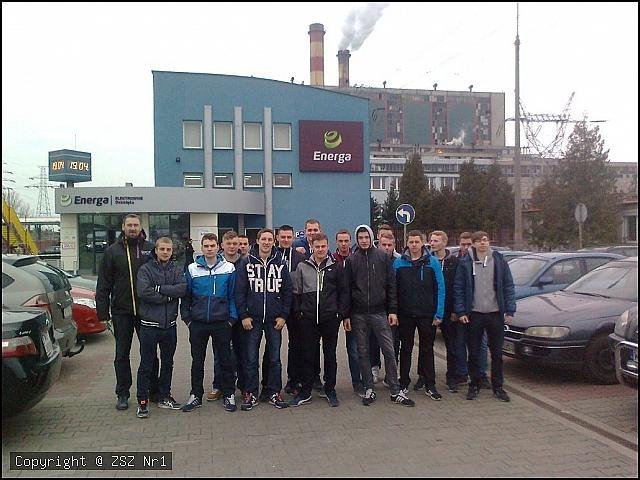 Młodzież z „metalówki” z wizytą w ostrołęckiej elektrowni [21.04.2014] - zdjęcie #1 - eOstroleka.pl