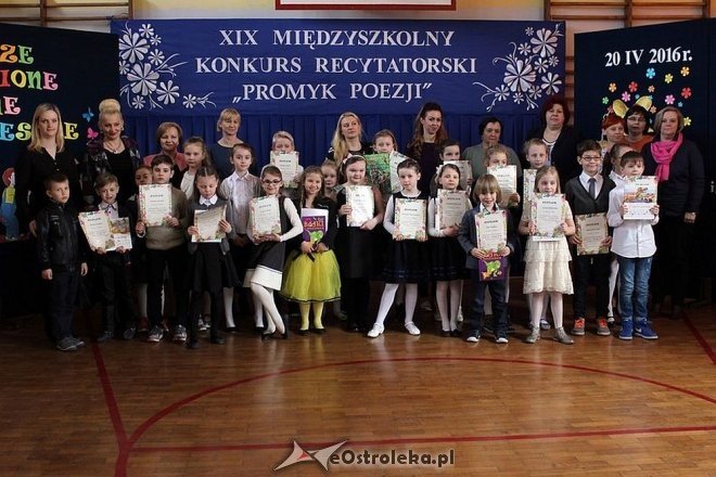 XIX Międzyszkolny Konkurs Recytatorski „Promyk Poezji” [26.04.2016] - zdjęcie #46 - eOstroleka.pl