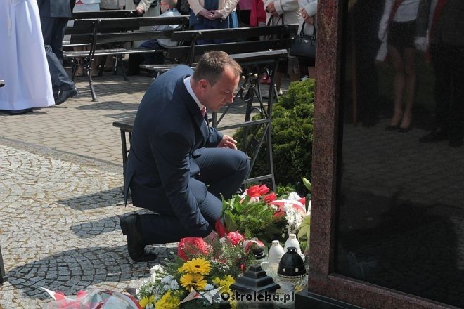 Miejskie obchody Święta Konstytucji 3 Maja w Ostrołęce [03.05.2016] - zdjęcie #34 - eOstroleka.pl