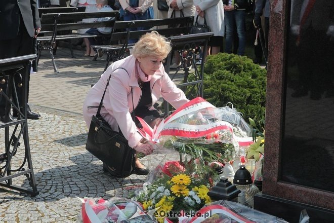 Miejskie obchody Święta Konstytucji 3 Maja w Ostrołęce [03.05.2016] - zdjęcie #25 - eOstroleka.pl