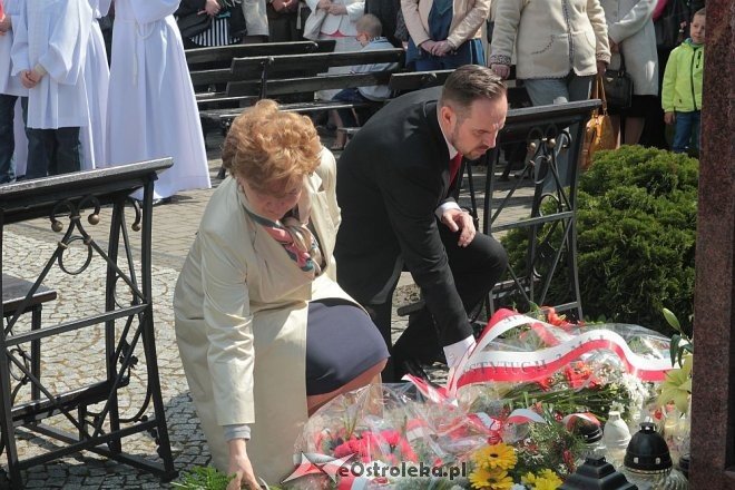 Miejskie obchody Święta Konstytucji 3 Maja w Ostrołęce [03.05.2016] - zdjęcie #17 - eOstroleka.pl