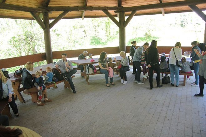 Przedszkolaki z „Krainy Misiów” na pouczającej wycieczce w Łomży [05.05.2016] - zdjęcie #64 - eOstroleka.pl