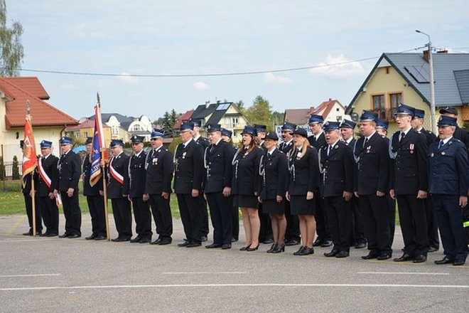 Strażacy ochotnicy z Łysych obchodzili święto swojego patrona [03.05.2016] - zdjęcie #31 - eOstroleka.pl