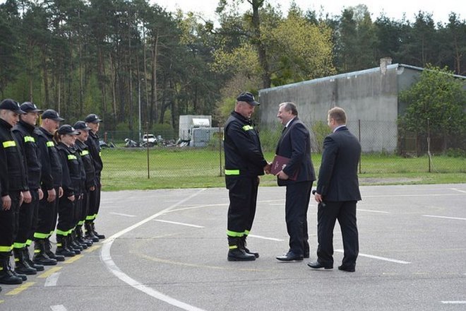 Strażacy ochotnicy z Łysych obchodzili święto swojego patrona [03.05.2016] - zdjęcie #5 - eOstroleka.pl