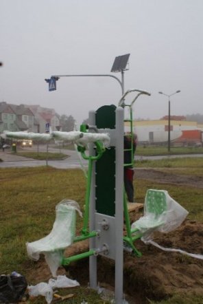 Siłownie pod chmurką w Ostrołęce (06.11.09) - zdjęcie #34 - eOstroleka.pl