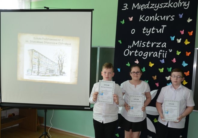 Mistrz Ortografii w Szkole Podstawowej Nr 2 [12.05.2016] - zdjęcie #16 - eOstroleka.pl