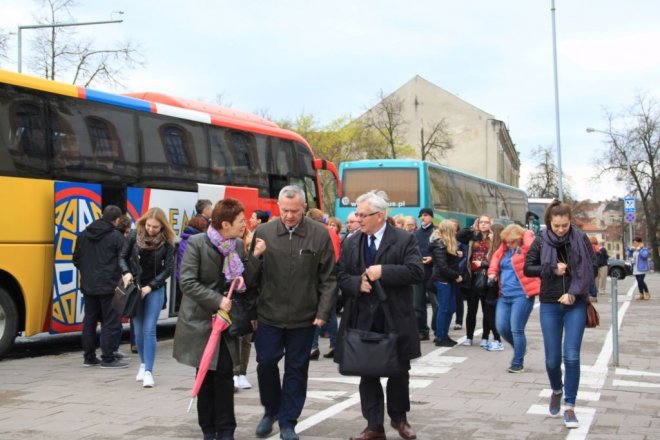Samorządowcy z Ostrołęki z wizytą w Wilnie [18.05.2016] - zdjęcie #10 - eOstroleka.pl