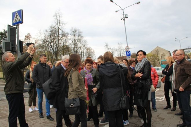 Samorządowcy z Ostrołęki z wizytą w Wilnie [18.05.2016] - zdjęcie #8 - eOstroleka.pl