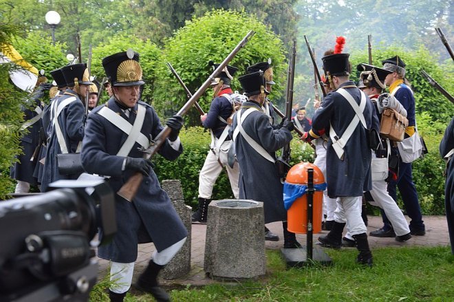 Inscenizacja obrony klasztoru w Ostrołęce [21.05.2016] - zdjęcie #75 - eOstroleka.pl
