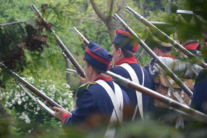 Inscenizacja obrony klasztoru w Ostrołęce [21.05.2016] - zdjęcie #64 - eOstroleka.pl