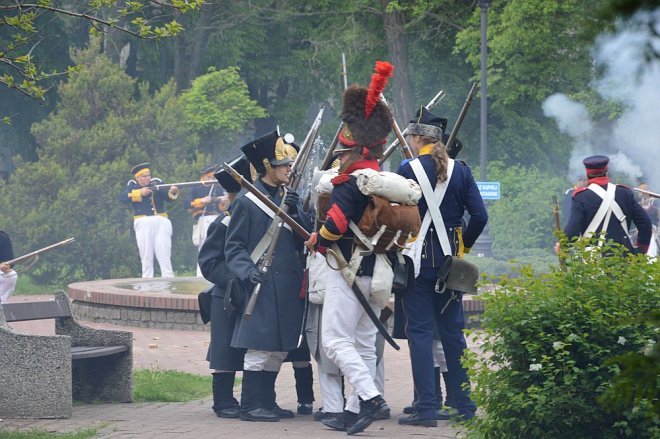 Inscenizacja obrony klasztoru w Ostrołęce [21.05.2016] - zdjęcie #58 - eOstroleka.pl
