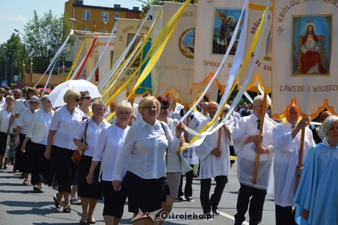 Boże Ciało 2016 w Ostrołęce [26.05.2016] - zdjęcie #129 - eOstroleka.pl