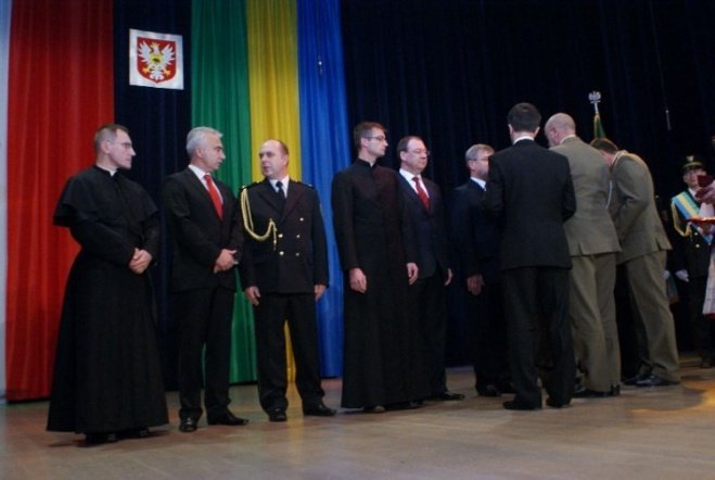 Uroczysta Sesja Rady Misata (11.11.09) - zdjęcie #67 - eOstroleka.pl