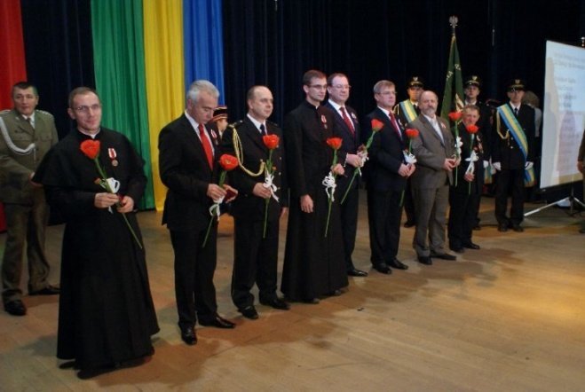 Uroczysta Sesja Rady Misata (11.11.09) - zdjęcie #61 - eOstroleka.pl