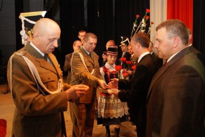 Uroczysta Sesja Rady Misata (11.11.09) - zdjęcie #49 - eOstroleka.pl