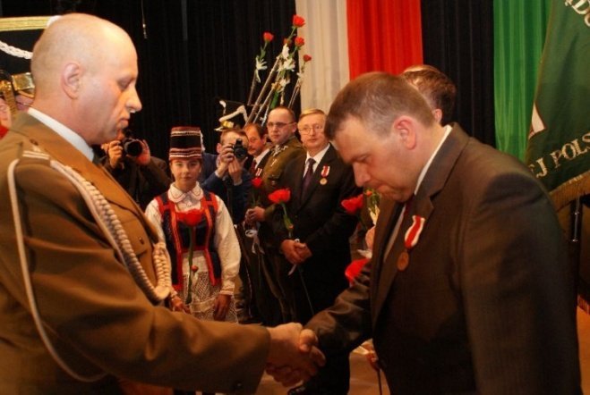 Uroczysta Sesja Rady Misata (11.11.09) - zdjęcie #46 - eOstroleka.pl