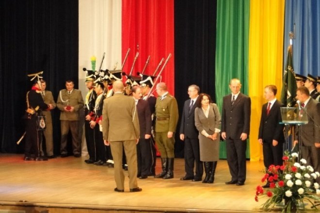 Uroczysta Sesja Rady Misata (11.11.09) - zdjęcie #23 - eOstroleka.pl