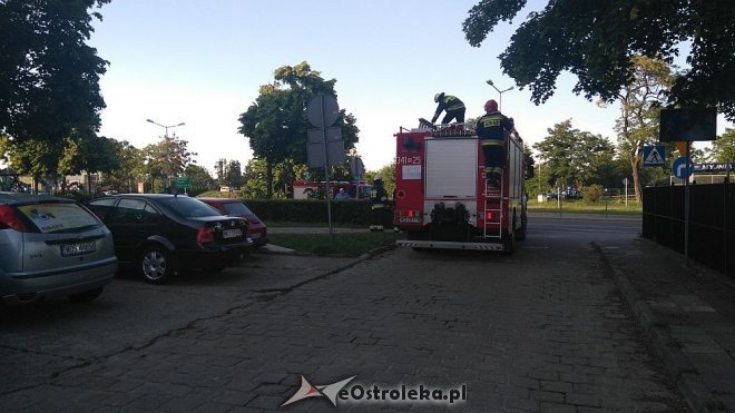 Wyciek gazu w bloku przy ulicy Witosa [03.06.2016] - zdjęcie #1 - eOstroleka.pl