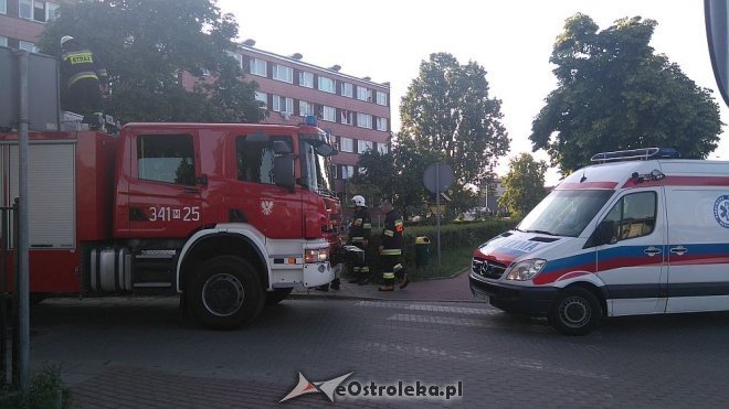 Wyciek gazu w bloku przy ulicy Witosa [03.06.2016] - zdjęcie #2 - eOstroleka.pl