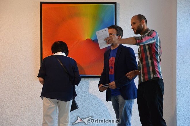 Wernisaż wystawy malarstwa Anny Alicji Trochim w Galerii Ostrołęka [09.06.2016] - zdjęcie #39 - eOstroleka.pl