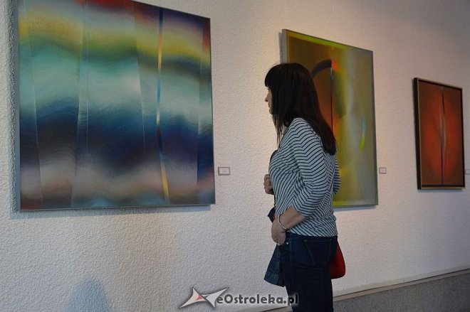 Wernisaż wystawy malarstwa Anny Alicji Trochim w Galerii Ostrołęka [09.06.2016] - zdjęcie #19 - eOstroleka.pl