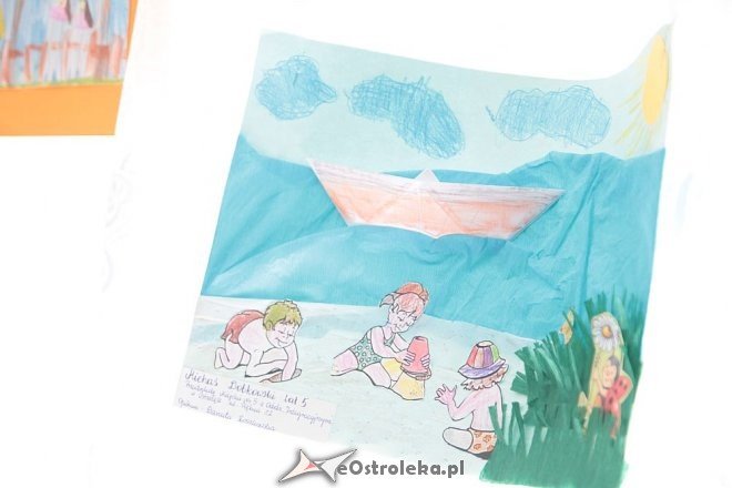 Konkurs plastyczny „Cztery Pory Roku - Lato” w Przedszkolu Miejskim nr 5 [16.06.2016] - zdjęcie #3 - eOstroleka.pl