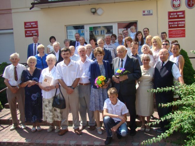 Złote Gody mieszkańców gminy Olszewo-Borki [07.07.2016] - zdjęcie #76 - eOstroleka.pl