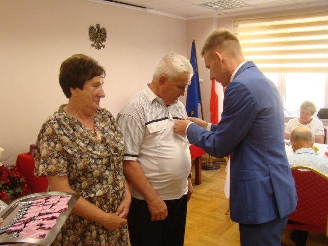 Złote Gody mieszkańców gminy Olszewo-Borki [07.07.2016] - zdjęcie #66 - eOstroleka.pl