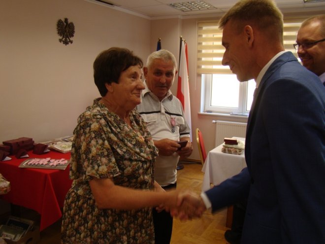 Złote Gody mieszkańców gminy Olszewo-Borki [07.07.2016] - zdjęcie #64 - eOstroleka.pl