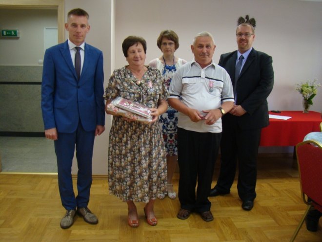 Złote Gody mieszkańców gminy Olszewo-Borki [07.07.2016] - zdjęcie #62 - eOstroleka.pl