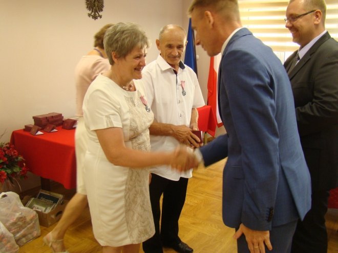 Złote Gody mieszkańców gminy Olszewo-Borki [07.07.2016] - zdjęcie #59 - eOstroleka.pl