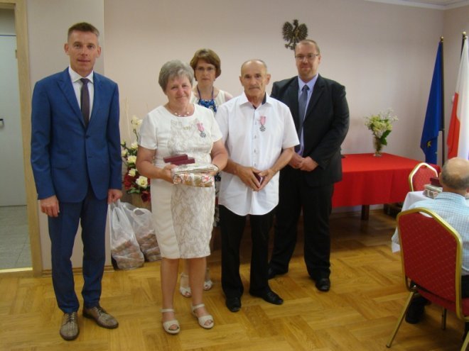 Złote Gody mieszkańców gminy Olszewo-Borki [07.07.2016] - zdjęcie #58 - eOstroleka.pl