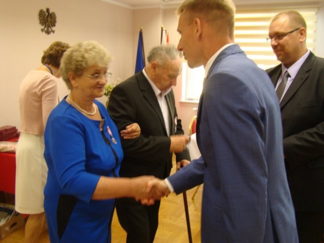 Złote Gody mieszkańców gminy Olszewo-Borki [07.07.2016] - zdjęcie #54 - eOstroleka.pl