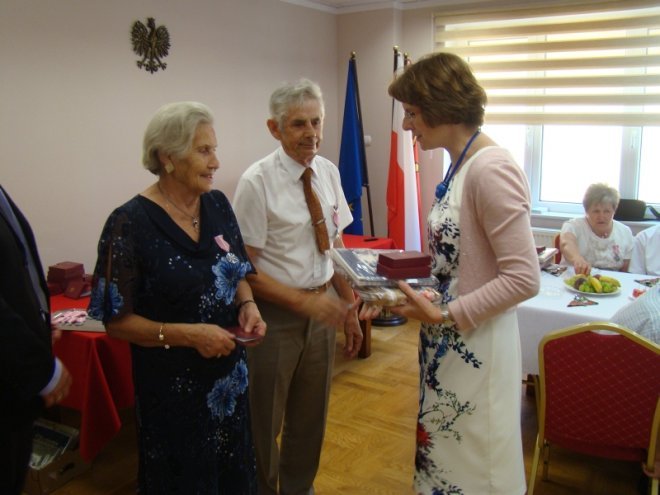 Złote Gody mieszkańców gminy Olszewo-Borki [07.07.2016] - zdjęcie #35 - eOstroleka.pl