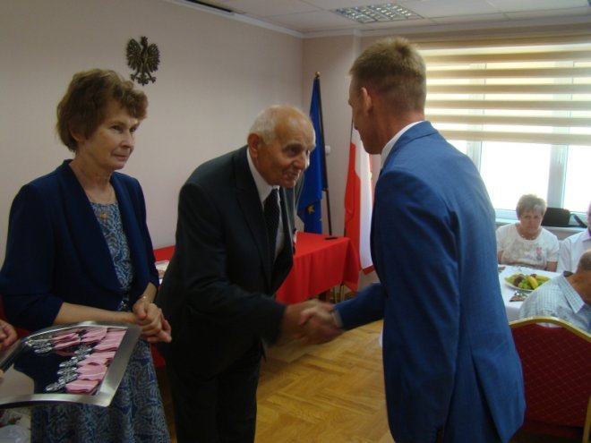 Złote Gody mieszkańców gminy Olszewo-Borki [07.07.2016] - zdjęcie #31 - eOstroleka.pl